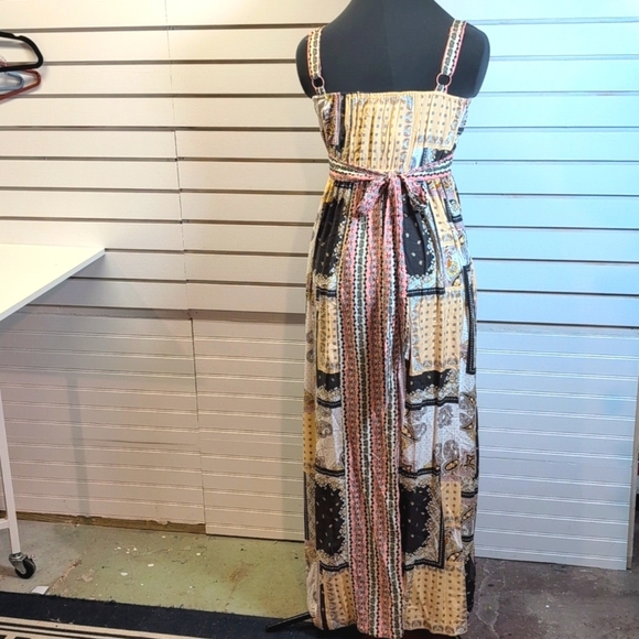 Matilda Jane Maxi Adventure Begins Perfectly Paisley Patchwork Dress Size S NWT - Picture 9 of 12